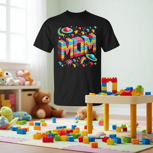 T-shirt Mom Master Builder Building Bricks Blocks - Product Image 3