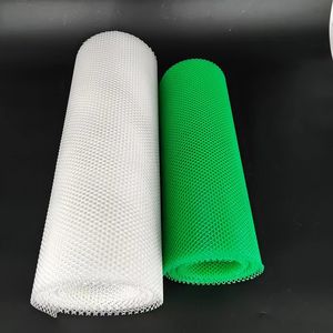 Rouleau de clôture en treillis métallique en plastique vert 15.7IN X 10FT Grillage de poulet en plastique pour volaille Poulet <span class=keywords><strong>Chiot</strong></span> Lapin Clôture en plastique florale - Product Image 5