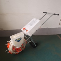 Semoir manuel à maïs HPF-7, machine à semer et fertiliser, planteur de maïs à pousser à la main, une seule rangée