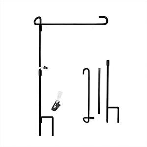Wholesale Custom Automotive 12X18 Inch Anti-Wind Clip Garden Flag <b>Pole</b> Custom Logo Custom Size Stand Holder Yard Outdoor - Product Image 2