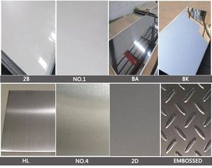 Placa de acero inoxidable laminada en caliente, estándar ASTM 304 316L 321, lámina de acero inoxidable para construcción e industria - Product Image 6
