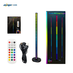 Lámpara de música con sincronización de música inteligente, barra de luz LED RGB de 1,2 m a todo <span class=keywords><strong>color</strong></span> con aplicación y control remoto IR ambiental, gran oferta - Product Image 2