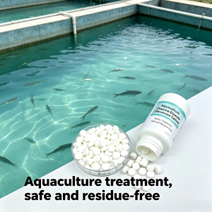 Granulés de dioxyde de chlore NatureLeed pour l'aquaculture, pureté 99,99 %, compatibles avec les bactéries bénéfiques, pour l'écologie des étangs, Shandong - Product Image 5