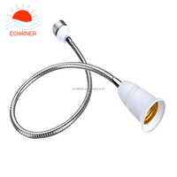 E27 à E27 de haute qualité avec support de lampe de câble flexible de 20cm