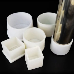 Patas de Goma Antideslizantes Blancas de PVC/NBR Ecológicas, Reductoras de Ruido, Resistentes a Arañazos, con Capacidad de Carga Personalizada, Redondas/Cuadradas, para Muebles - Product Image 1