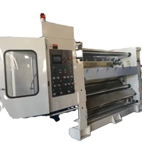 Ligne de production de boîtes en carton ondulé 3 5 7 couches
