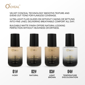 Base de Maquillaje en Spray Orgánica al por Mayor con Cobertura Total, Resistente al Agua, Bajo MOQ - Product Image 4