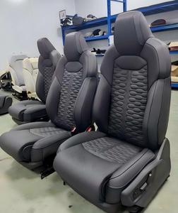 Siège de voiture en cuir entièrement <span class=keywords><strong>inclinable</strong></span> pour Audi Q7 4L SQ7 2005-2015, service de logo personnalisé - Product Image 4
