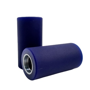 Con lăn thức ăn cao su tuyệt vời cho chế biến gỗ hướng dẫn sử dụng cạnh dải các bộ phận máy cho vật liệu xử lý thiết bị Chế biến gỗ - Product Image 2