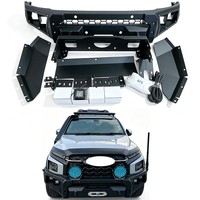 Kit de protection de pare-chocs en maille pour pick-up JAC T9 2024+ avec support de phare, pare-chocs avant tout-terrain en acier, pièces de tuning