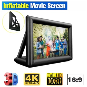 Pantalla de Proyección Inflable con Ventilador Incorporado, Pantalla de Proyección para Cine en Casa y Exteriores, Personalizable, Disponible en Varios Tamaños - Product Image 6