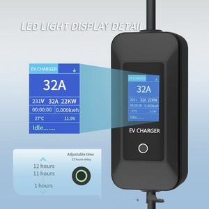 Chargeur EV portable OEM 16A <span class=keywords><strong>3</strong></span>,5 kW Type 2, courant réglable, certifié CE RoHS pour VW ID.4, <span class=keywords><strong>Tesla</strong></span> Model <span class=keywords><strong>3</strong></span>, BYD Atto <span class=keywords><strong>3</strong></span> - Product Image 4