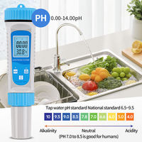 Détecteur d'eau portable 6 en 1 pour testeur de qualité de l'eau Bluetooth et pH-mètre EC TDS SALT S.G TEMP Mètre de qualité de l'eau