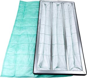 F6 merv 11 tổng hợp túi Bộ lọc không khí <span class=keywords><strong>3</strong></span> bên trong tĩnh điện túi lọc không khí <span class=keywords><strong>3</strong></span>-Pocket HVAC <span class=keywords><strong>AC</strong></span> lò Bộ lọc không khí thay thế - Product Image 4