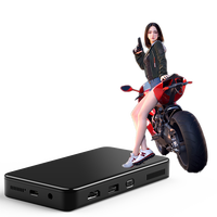 Mini Proyector DLP de Bolsillo S90 Compatible con 4K, con Android 9, Batería Integrada, Sonido Estéreo HIFI, WIFI, para Cine en Casa