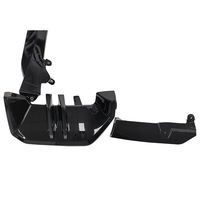 Diffuseur arrière de haute qualité en ABS avec motif en fibre de carbone M Performance pour BMW Série 5 G60 2024-2025
