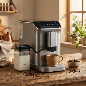 Commercial Fully Automatic Bean to <b>Cup</b> Cafetera De Expreso Espresso <b>Latte</b> Cappuccino Coffee Machine for Business Use - Product Image 1