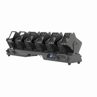 Haute puissance 12x60W RGBW LED Zoom barre de faisceau de tête mobile Dmx lumière de scène avec bande pour événement de mariage