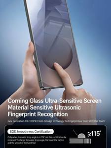 Protection d'écran en verre trempé anti-reflet Benks AR pour Samsung Galaxy S25 Ultra - Product Image 5