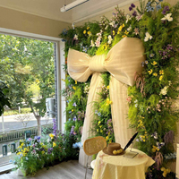 Fleurs artificielles de style Monet, très réalistes, accessoires floraux de luxe, décoration extérieure pour vitrine commerciale