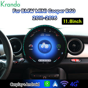 Autoradio Android multimédia 11,8 pouces pour BMW MINI <span class=keywords><strong>Cooper</strong></span> R60 <span class=keywords><strong>2011</strong></span> - 2016 Navigation GPS CarPlay sans fil Android Auto 128G - Product Image 1