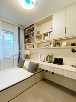 Petite chambre Tatami lits avec bureau bibliothèque peu encombrant ensembles de chambre à coucher en bois pour hôtel appartements petites chambres fonction de stockage