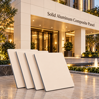 Panneau composite en aluminium massif à grain de bois de 4 mm 1220x2440 mm pour le revêtement des armoires de cuisine