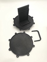 Cadre de bobinage squeletté en nylon PA12 renforcé de fibre de verre MJF, haute précision, sur mesure, directement de l'usine de prototypes rapides