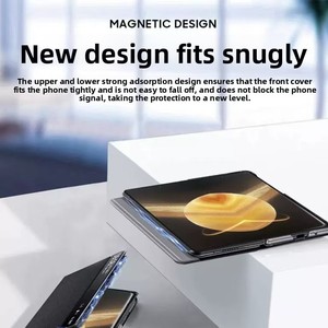 Las fundas para teléfonos FOR HONOR son compatibles con las versiones magnéticas de cuero genuino FOR HONOR Magic V5/V3 con soporte y cubiertas protectoras. - Product Image 3