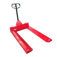 Chariot à main en papier, capacité de charge 2000kg, rouleau de palette manuelle, offre spéciale, faible Maintenance, taille de fourche personnalisée, 915-2000mm BF20