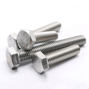 Hex Head Cap <b>Screw</b> Metric 304 Stainless Steel Class 8.8 Plain Finish Standard Thread - Product Image 4