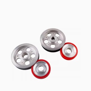 Polea Recubierta de PU 120*30 con Revestimiento Cerámico, Polea Contadora de Metros 180*39 - Product Image 1