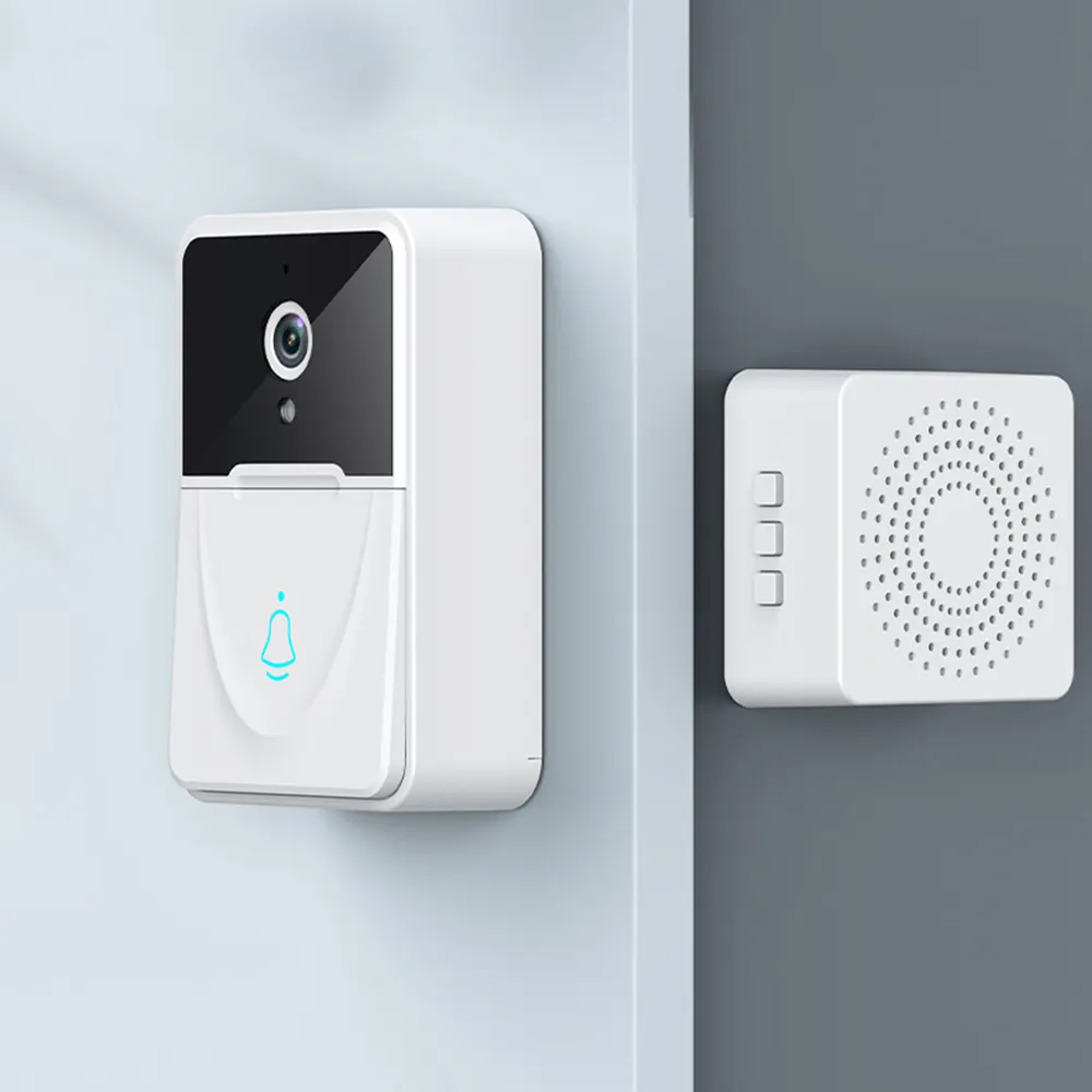 Smart WiFi Wireless Home Visual Waterproof Ring Door Bell Phone 1080P HD Camera Video Doorbell Ring Video Doorbell X3