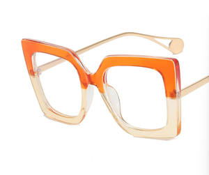 <span class=keywords><strong>Bettega</strong></span> Nouveau style de lunettes anti-lumière bleue carrées à la mode pour femmes, monture de lunettes de grande taille, lunettes tendance transfrontalières - Product Image 4