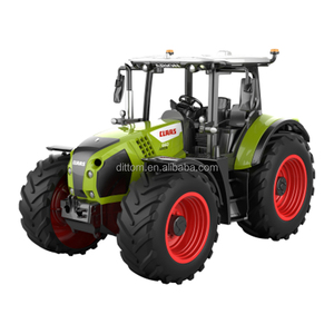Modèle de tracteur agricole Claas sous licence Double E E271-003, échelle 1/24, <span class=keywords><strong>jouet</strong></span> de construction agricole, voiture avec <span class=keywords><strong>remorque</strong></span> - Product Image 1