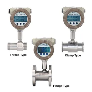 CKLWGY数字液体柴油燃油水RS485 4-20mA输出DN10 DN50不锈钢夹钳法兰涡轮流量计 - Product Image 3