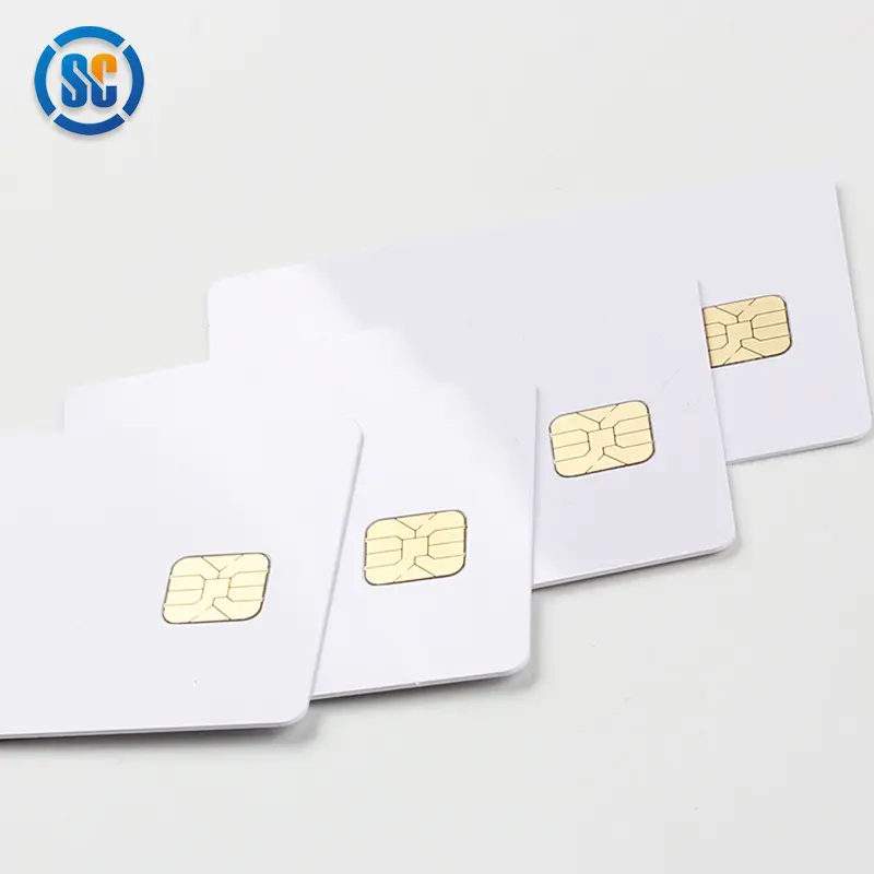 Nfc Quality wholesale Contact Chip Card Hotel Door Lock Insert Card 4428/4442 metal card