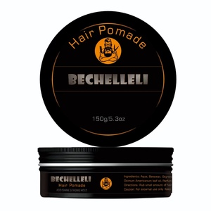 Pomada Capilar Orgánica Profesional Unisex, Fijación Fuerte, Alto Brillo, a Base de Agua, Cera Texturizante, Estilo Slick Back, Undercut, <span class=keywords><strong>Pompadour</strong></span> - Product Image 1