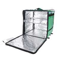 Sac isotherme personnalisable en bâche imperméable avec bandes LED réfléchissantes télécommandées 110L pliable