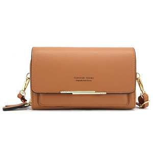 Factory <b>Ladies</b> <b>Wallet</b> High Quality Custom Zipper Short <b>Wallet</b> Phone Case Card Holder Polyester Waterproof PU Leather Tanjing - Product Image 1