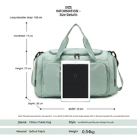 Sac de voyage portable imperméable à la mode, sac à bagages pliable, grande capacité, sac de rangement multifonctionnel pour les voyages