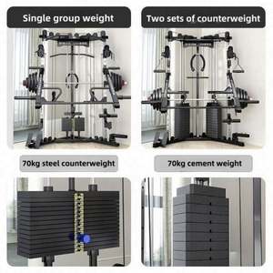 Máquina Smith Multifunción de Alta Calidad para Gimnasio, Rack de Sentadillas y Halterofilia, Equipo de Fitness de Acero Reforzado - Product Image 5