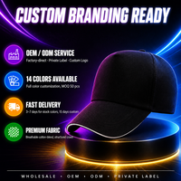 Gorra de Béisbol Bordada con Logotipo Personalizado al por Mayor, Visera Extensible Ajustable, Sombrero con Protección Solar, OEM ODM para Eventos y Actividades