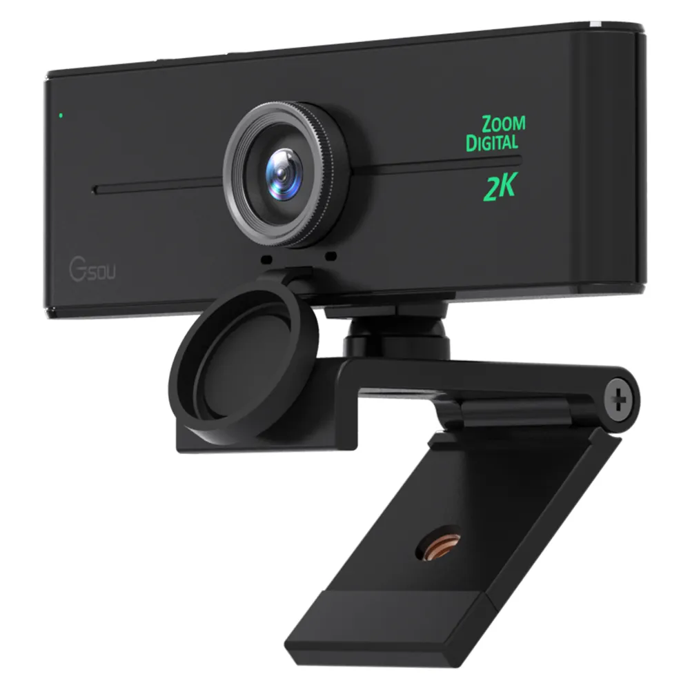 2022 Cheapest High Resolution 4X Digital Zoom USB Camera 5MP Webcam 2K Web Cam