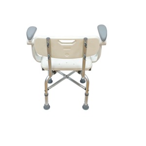 Chaise de douche Good Partner en alliage d'aluminium, rotative, avec accoudoirs rabattables, pour personnes âgées, adultes et femmes enceintes - Product Image 4