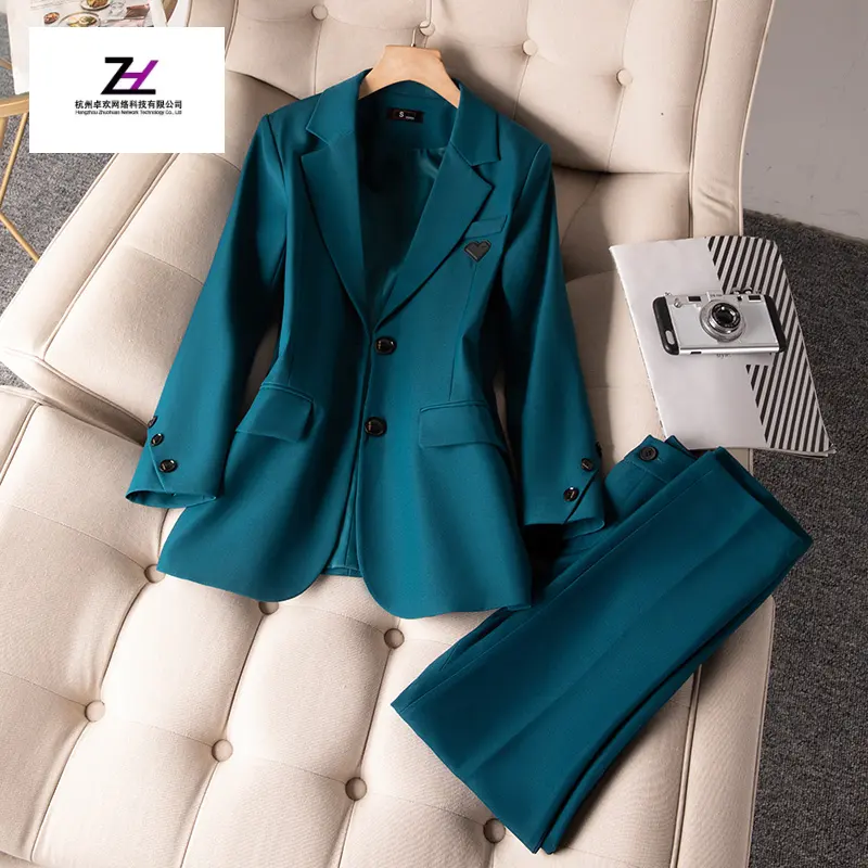 Femme Womans Suite Formal Office Wear Elegant Women Suit Luxury Coat for Ladies Down jacket