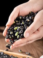 Petits haricots noirs rôtis Haricots noirs Haricots noirs