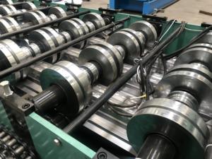 Gebäude gebrauch Bodenbelag Voll automatische Bodenbelag herstellungs maschine Bodenbelag Rollform maschine - Product Image 4