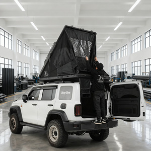 Carpa de Techo para Auto, Carcasa Rígida, Apertura Automática Rápida, Tipo Extendido, Cuatro Estaciones, Tela Oxford de Poliéster, Doble Capa, Resistente al Viento - Product Image 3