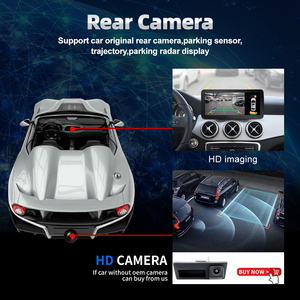 Radio Mobil layar Linux Carplay 10.25 inci, untuk Mercedes C GLC W204 W205 W447 Stereo Multimedia - Product Image 5